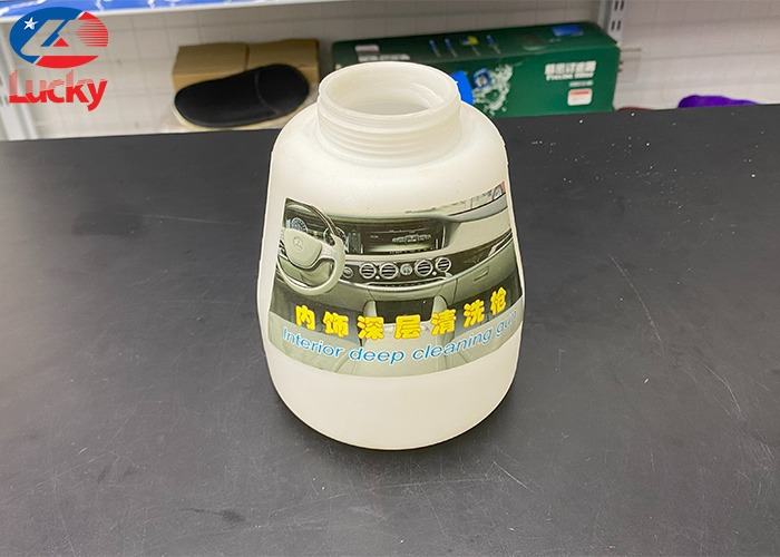 Bình bọt tuyết khí nén cầm tay màu vàng