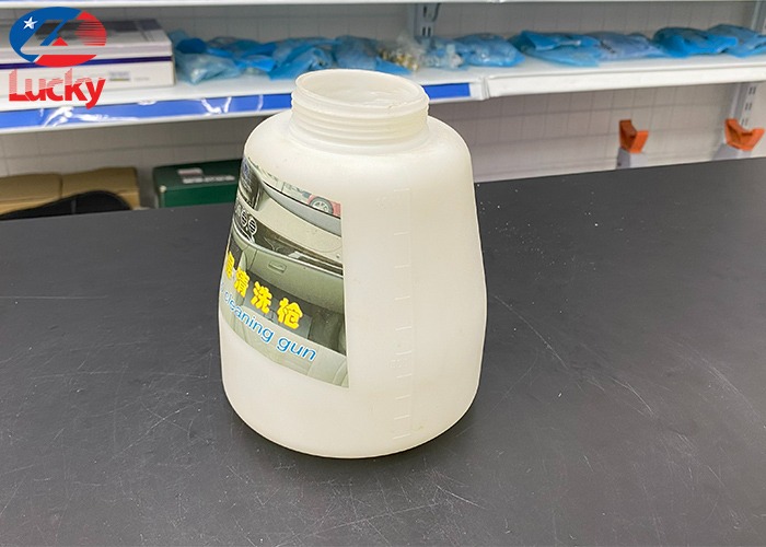 Bình bọt tuyết khí nén cầm tay màu vàng