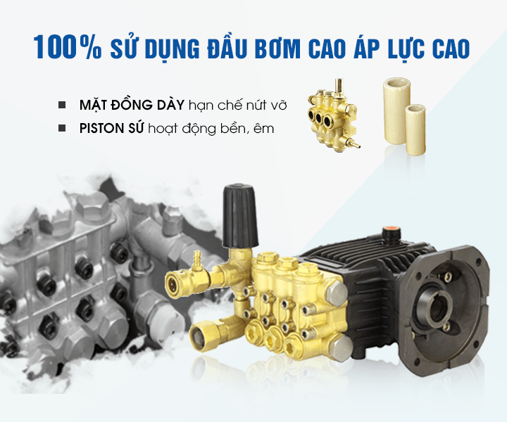 máy rửa xe lutian 2200psi giá tốt