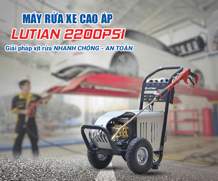 Máy rửa xe Lutian 2200PSI