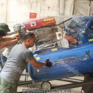 Máy Nén Khí Pegasus Chạy Bằng Dầu Diesel Tm W 2.08 500l(2)