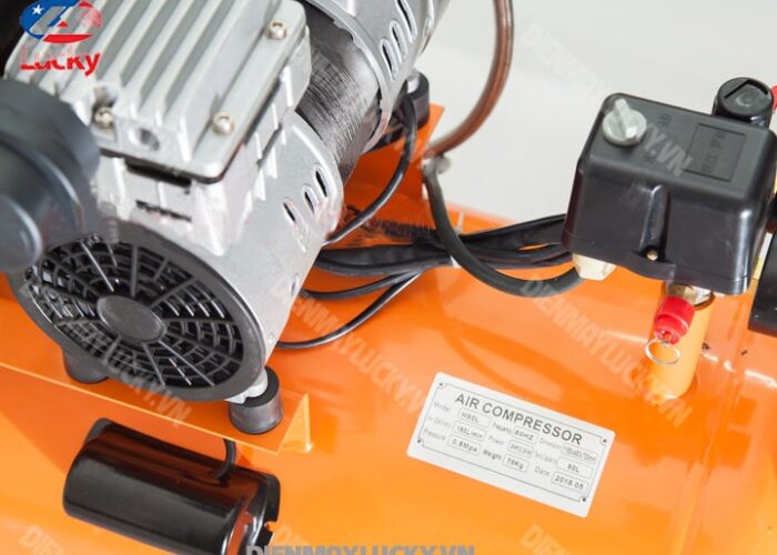 Máy Nén Khí Không Dầu Lucky 90 Lít 220v 3hp(4) Min Máy Nén Khí Không Dầu Lucky 90 Lít 220v 3hp(4) Min