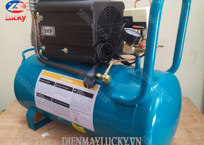 Máy Nén Khí Mini Có Dầu Jetman 5hp 50lít Jm2t50 2 Tụ (2)