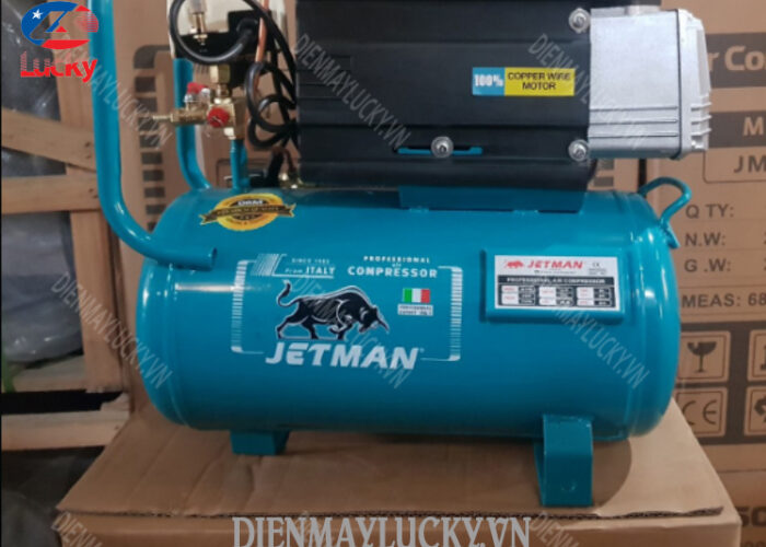 Máy Nén Khí Mini Có Dầu Jetman 5hp 50lít Jm2t50 2 Tụ (3) Máy Nén Khí Mini Có Dầu Jetman 5hp 50lít Jm2t50 2 Tụ (3)