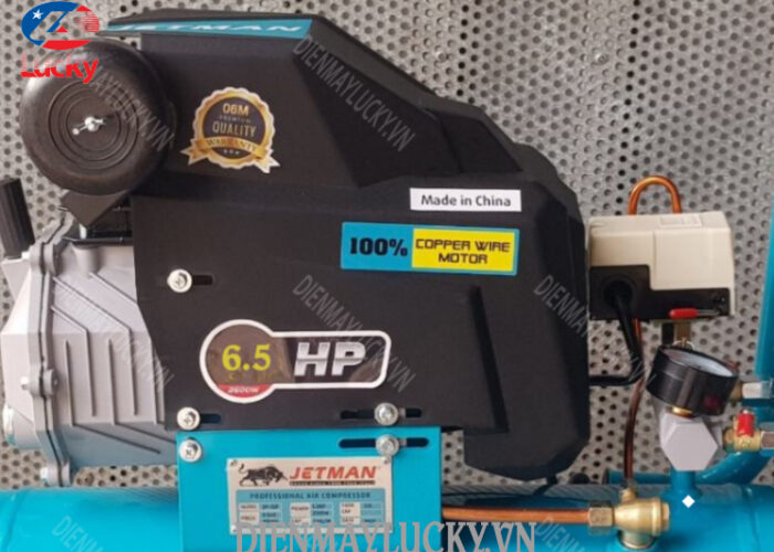 Máy Nén Khí Mini Có Dầu Jetman 6.5hp 50lít V4750 (7) Máy Nén Khí Mini Có Dầu Jetman 6.5hp 50lít V4750 (7)