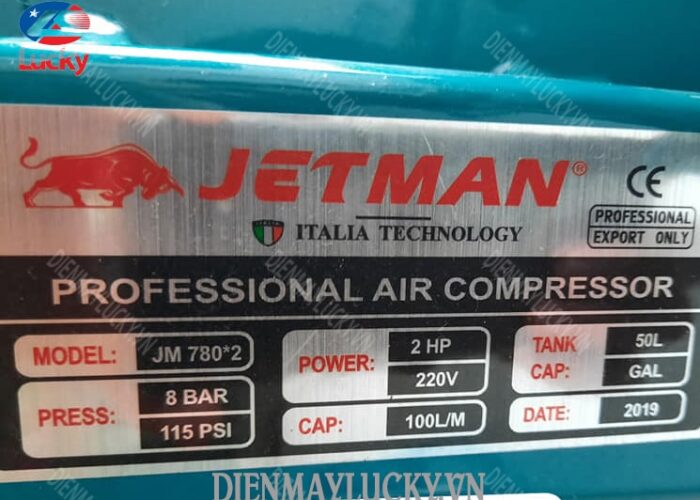 Máy Nén Khí Mini Không Dầu 50 Lít 2 đầu Jm 780'2 (1) Min Máy Nén Khí Mini Không Dầu 50 Lít 2 đầu Jm 780'2 (1) Min