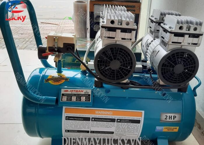 Máy Nén Khí Mini Không Dầu 50 Lít 2 đầu Jm 780'2 (2) Min Máy Nén Khí Mini Không Dầu 50 Lít 2 đầu Jm 780'2 (2) Min