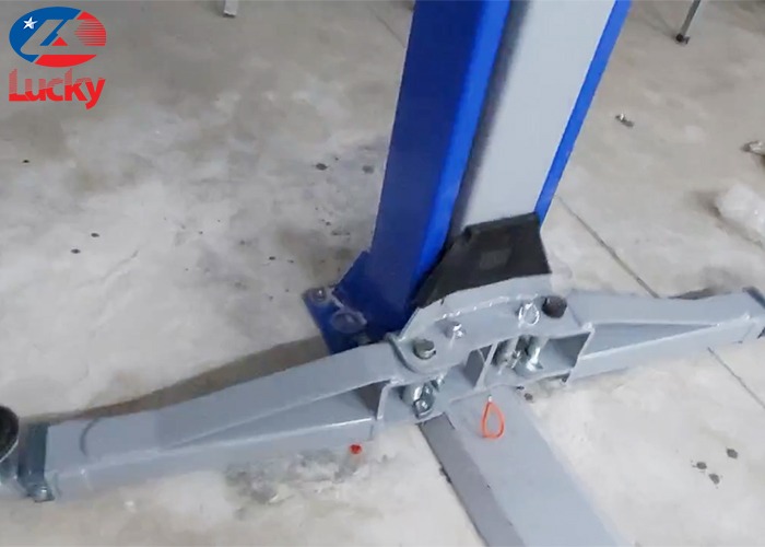 Cầu nâng 2 trụ giằng dưới