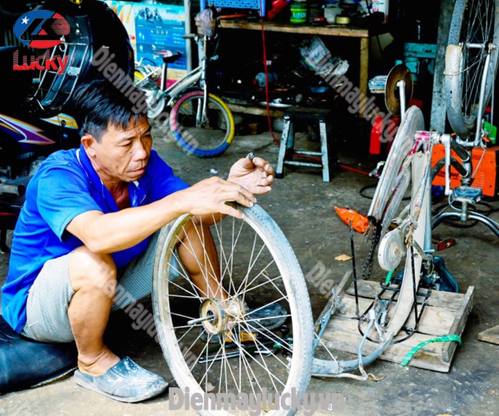 Sửa chữa xe đạp điện tận nơi ở khu vực quận Hà Đông