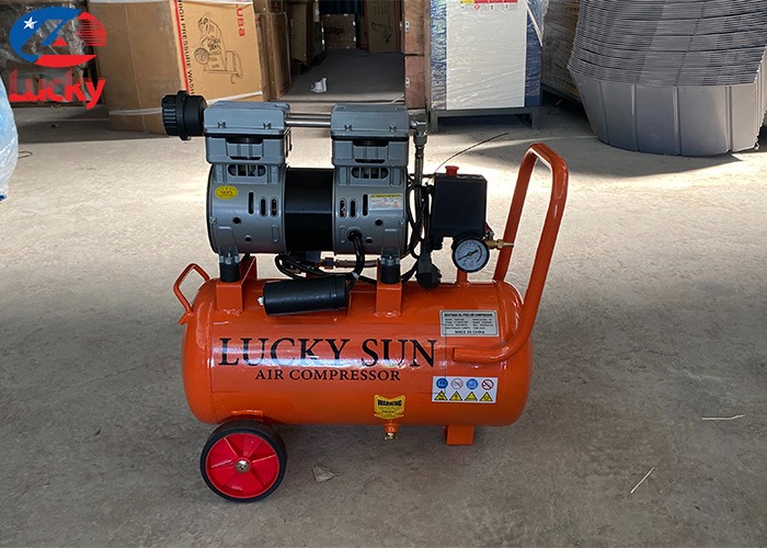 Máy nén khí không dầu 24 lít Lucky Sun