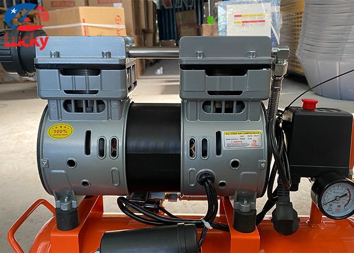 Máy nén khí không dầu 24 lít Lucky Sun