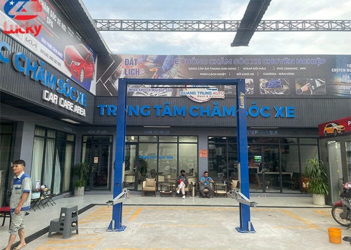 Bộ chăm sóc xe ô tô 1 khoang rửa cầu + 1 khoang thường + 2NT Bộ chăm sóc xe ô tô 1 khoang rửa cầu + 1 khoang thường + 2NT