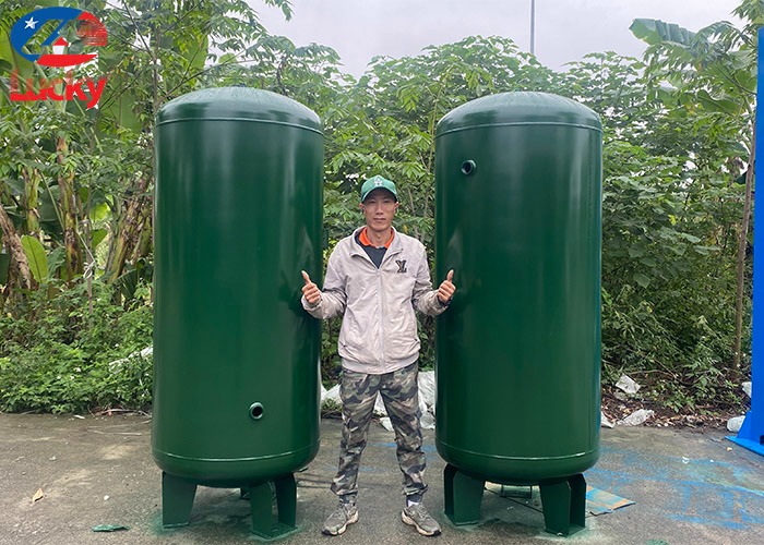 Bình chứa khí nén 1000 lít áp suất 12 bar