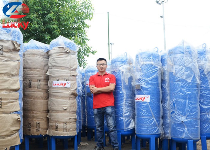 bình tích khí Lucky 1500L áp 12bar