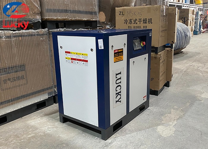 Máy nén khí trục vít biến tần Lucky 20HP