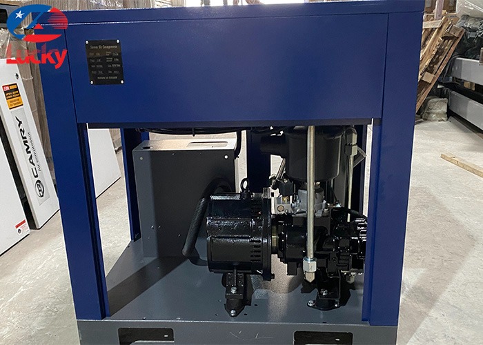 Máy nén khí trục vít biến tần Lucky 20HP