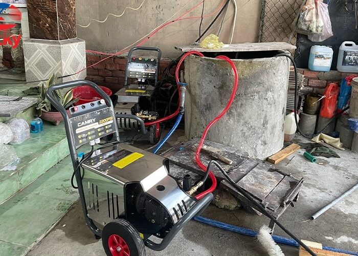 Máy rửa xe cao áp 3 pha