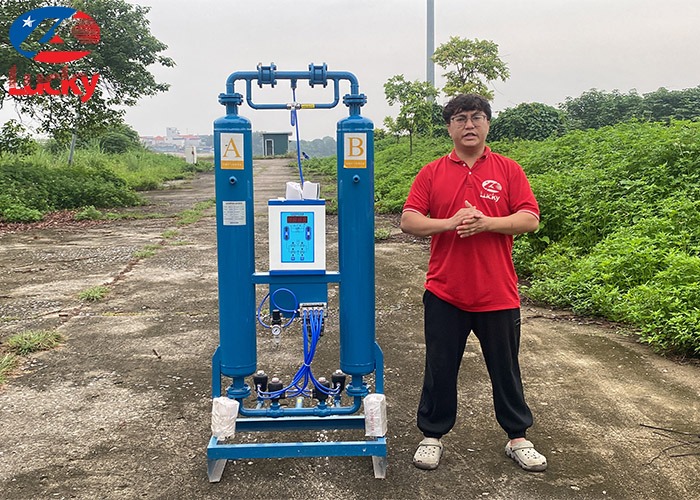Máy sấy khí hấp thụ 2.5m3/phút Máy sấy khí hấp thụ 2.5m3/phút