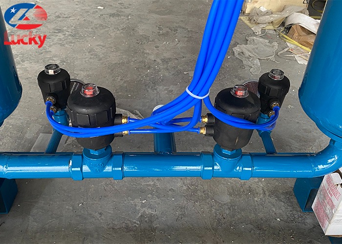 Máy sấy khí hấp thụ 6.8m3/phút Lucky