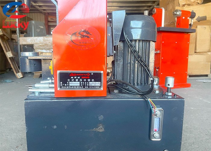 Máy tán má phanh kiểu đứng điện 380V