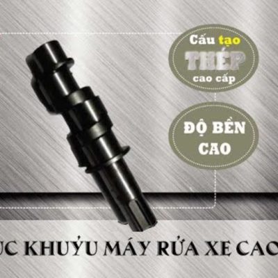 Trục khủyu máy rửa xe là thiết bị được làm bằng thép