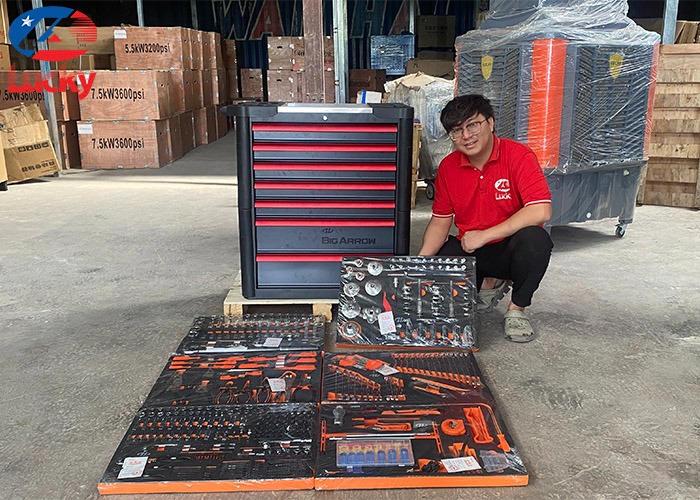 Tủ đồ nghề 7 ngăn và 436 chi tiết
