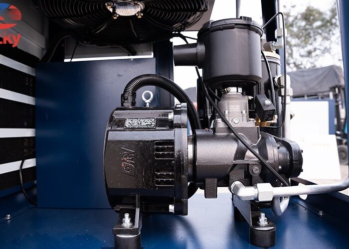 Máy nén khí trục vít tích hợp 30HP Lucky Máy nén khí trục vít tích hợp 30HP Lucky