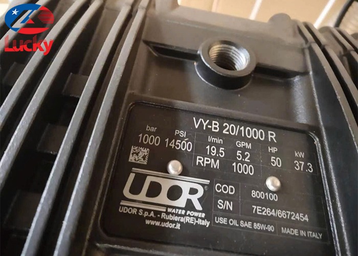 Máy rửa xe siêu cao áp 37kw