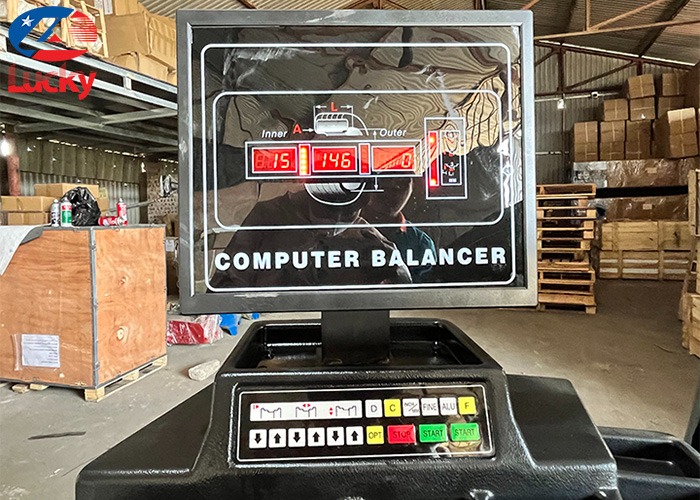 Máy cân bằng lốp ô tô tự động Lucky L801