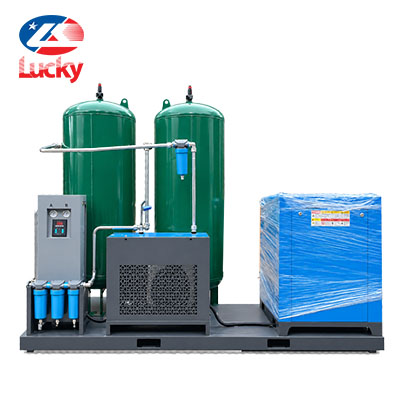 Máy nén khí trục vít tích hợp 30HP (22kW) 1200 lít 16bar Lucky CP30A-SHT