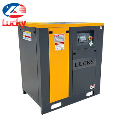 Máy nén khí trục vít 30HP (22kW) biến tần 16bar 380V Lucky BT30A