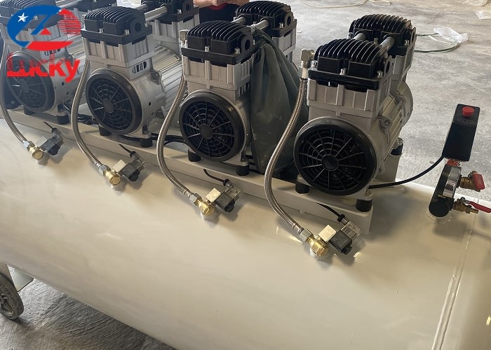Máy nén khí không dầu 500 lít 8hp