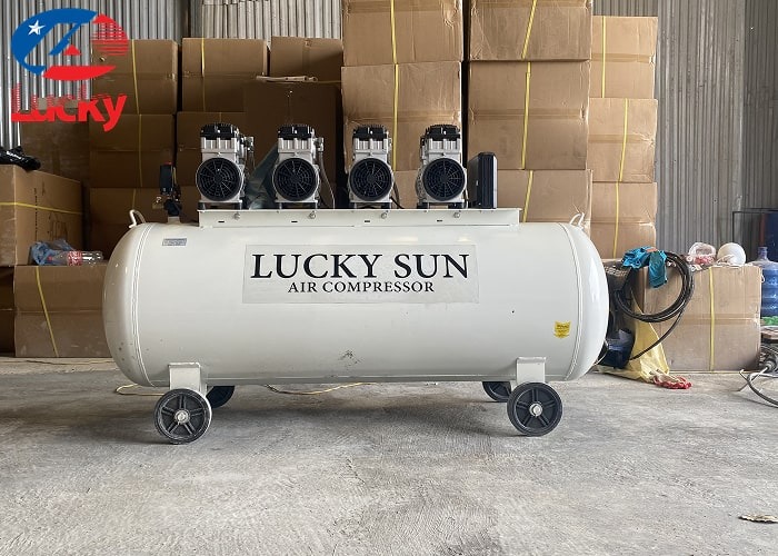 Máy nén khí không dầu 500 lít 8hp