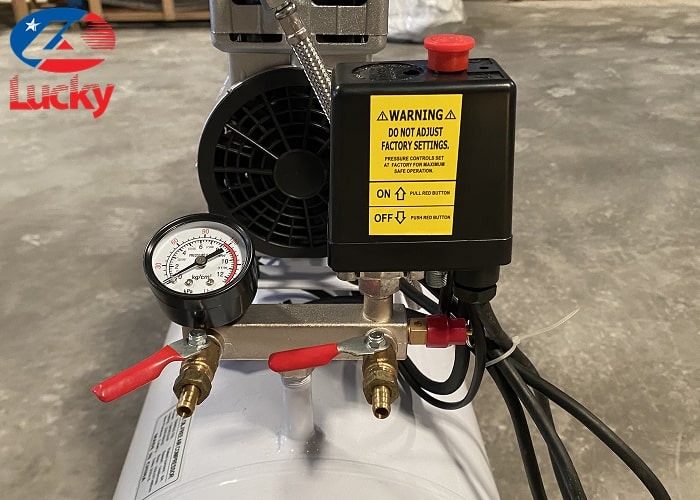 Máy nén khí không dầu 2HP 70L Lucky Sun