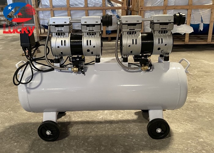Máy nén khí không dầu 2HP 70L Lucky Sun
