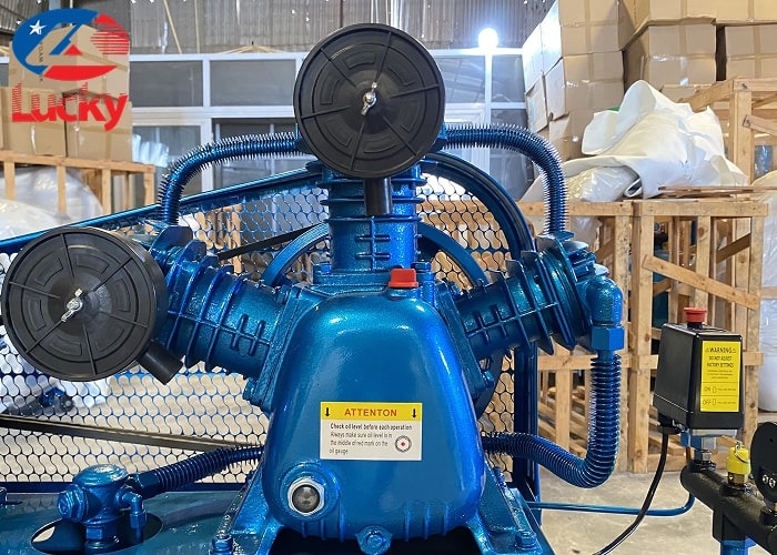 máy nén khí 200 lít 4hp 12 bar Lucky Sun