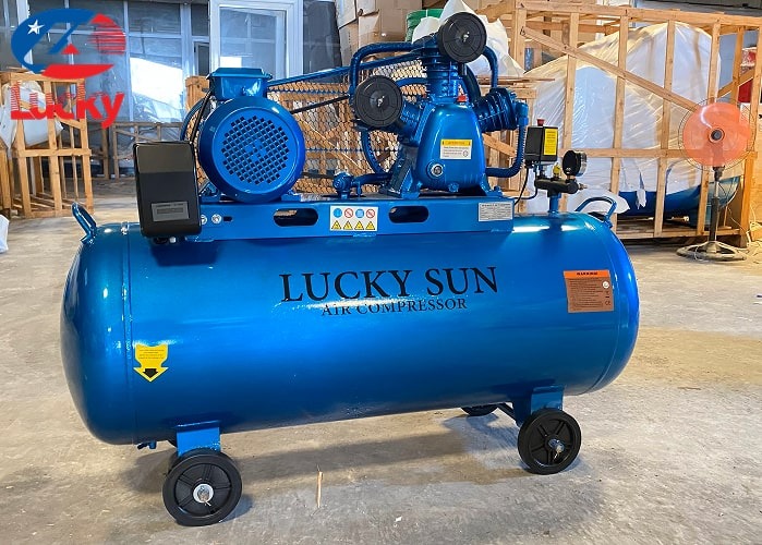 máy nén khí 200 lít 4hp 12 bar Lucky Sun