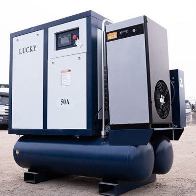 Máy nén khí trục vít tích hợp 50HP Lucky