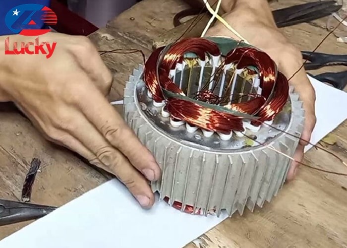 Mô tơ máy nén khí mini