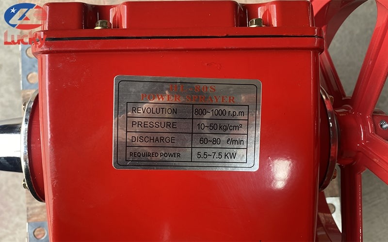 Đầu máy rửa xe piston sứ HL80S