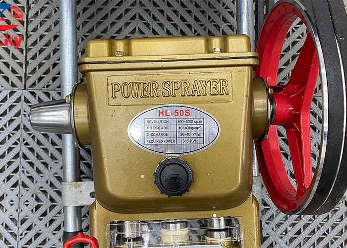 máy rửa xe dây đai piston sứ HL50S máy rửa xe dây đai piston sứ HL50S