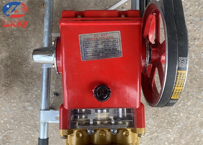 máy rửa xe dây đai piston sứ HL80S