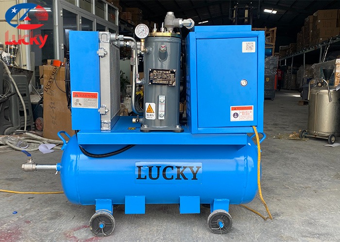 Máy nén khí trục vít di động 120L 4.5kw 220V