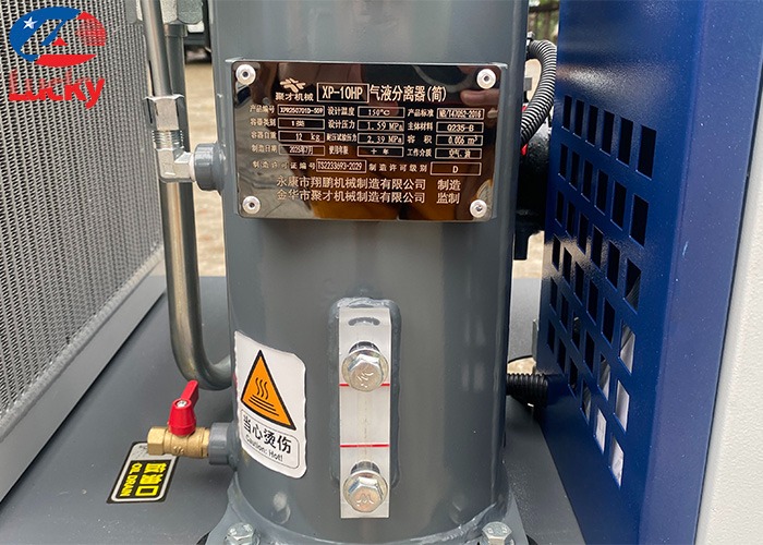 Máy nén khí trục vít di động 15kw có biến tần