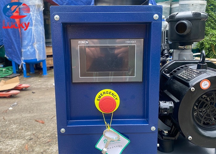 Máy nén khí trục vít di động 15kw có biến tần