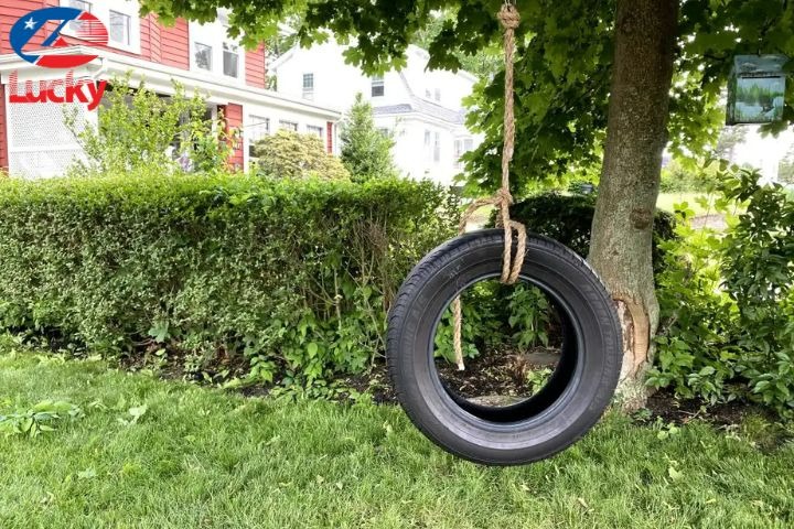 làm xích đu bằng lốp xe máy-2