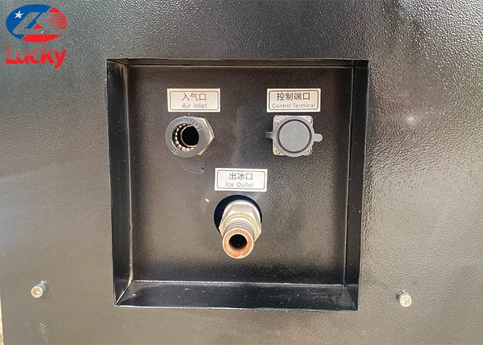 Máy bắn đá khô 10kg Lucky