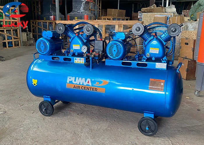Máy nén khí Puma 2 đầu 250 lít áp 8