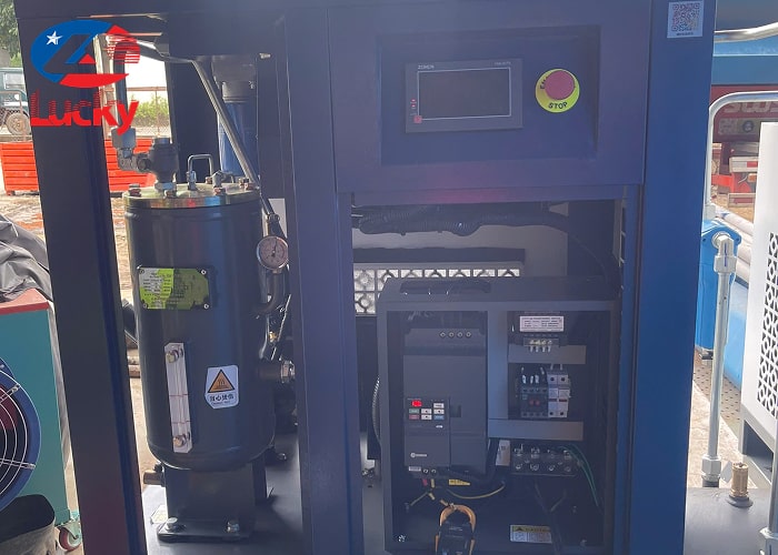 ban-giao-may-nen-khi-truc-vit-tich-hop-30hp-cho-xuong-lam-lop-xe-o-to-2