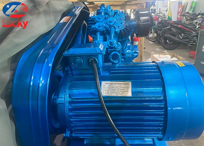 Máy nén khí Puma 500 lít piston kép Máy nén khí Puma 500 lít piston kép